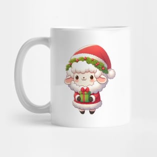 Adorable Christmas Sheep Mug